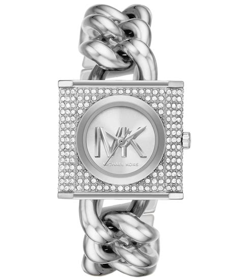 Michael Kors Women's MK Chain Lock Three